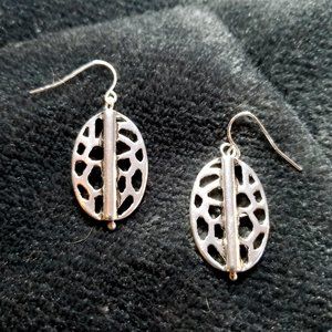 NEW Premier Designs Silver Dangle Earrings